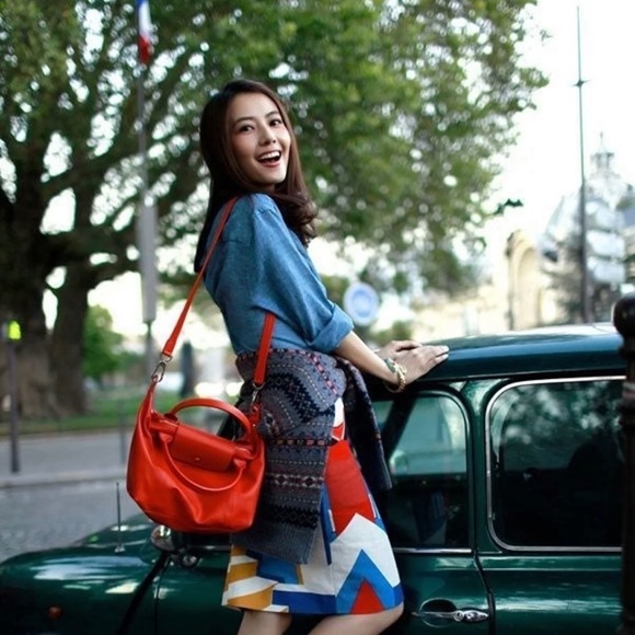 Longchamp medium size cross body bag - Picture 4 of 4